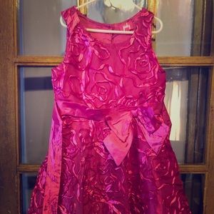 Girls Dress Size 8 Pinky Brand Pink Floral Dress